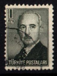 1948 Cumhurbaşkanı İnönü 1 Kuruş (tp0102)