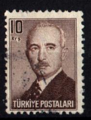 1948 Cumhurbaşkanı İnönü 10 Kuruş (tp0104)