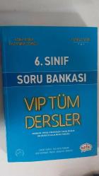 EDİTÖR YAYINLARI VİP 6. SINIF TÜM DERSLER SORU BANKASI