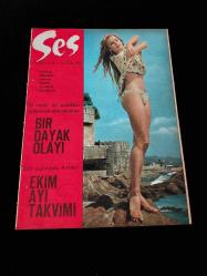 Ses Dergisi -3 Ekim 1964- Tania Beryl, Muhterem Nur, İzzet Günay, Öztürk Serengil,  Şirin Devrim