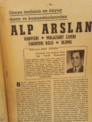 TARİH COĞRAFYA DÜNYASI -SAYI 6 KAPAK-ALP ARSLAN MÜNİF FEHİM 'İN FIRCASI 1959