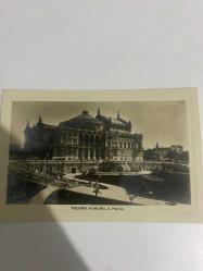 Theatro Munıcıpal, S.Paulo Kartpostal 14x9  ebatında