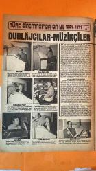 PAZAR MAGAZİN, SİNEMA, FİLM, TİYATRO DERGİSİ - SAYI : 917 19 NİSAN 1974 - TİMUÇİN CAYMAZ - NEVİN AKKAYA - KEMAL BİLİCİ - SACİDE KESKİN - HAYRİ ESEN - ABDURRAHMAN PALAY - SADETTİN ERBİL - OSMAN ALYANAK - ORHAN AYKANAT - DEVRİM PARSCAN - FİKRİ ÇÖZE - KANİ KIPÇAK - SALP ÖZİNCE - ZAFER ÖNEN - ÖZDEMİR HAN - CEZMİ SEZER - LEVENT DÖNMEZ - AYHAN ARLI - SUUDİ YILMAZ - HİKMET ELBEK - HİKMET KAYALI - SABRİ ÖZSOYDAN - NEDİM OTYAM - METİN BÜKEY - RUHİ SU - YALÇIN TURA - ARİF SAĞ - RUZA SİLAHLİPODA - BORA AYANOĞLU - ARİF ERKİN - ABDULLAH NAIL BAYGU - OBEN - YURDAER DOĞULU - SELMİ ANDAK - CAHİT OBEN - NECİP SARICIOĞLU - MARKO BUDİRİS - AYDINOĞLU - DUYGU KARAGÖZOĞLU - RAUF TÖZÜM - FARUK ÖZER - KUNT TULGAR - CEMAL NOYAN - ENDER OKAN - ERCAN OKAN - YORGO İLYADİS - ADNAN TÜZMEN - PERİZAT TÜZMEN - BAL MAHMUT - MELİH BALER - NECMİ RIZA AHISKAN - ŞEFİK UYGUNER - KUDRET SAVAŞ - HÜSEYİN GÜNAYDIN - UĞUR AYKAN - IDIR ŞAHİN - SANİYE UÇAK - GÜNDÜZ SİREL - BEŞİKTAŞ'IN DEV TABLOSU YOKTUR  - 20 SAYFA