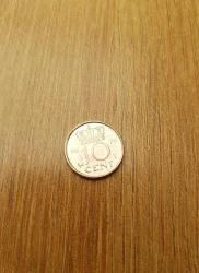 10 Cents Hollanda Parası 1976 Madeni Para