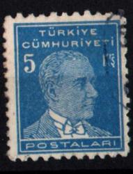 1950-1951 Beşinci ATATÜRK Serisi 5 Kuruş (tp0149)