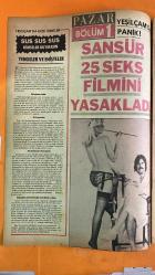 PAZAR MAGAZİN, SİNEMA, FİLM, TİYATRO DERGİSİ - SAYI : 1015 - TÜRKAN ŞORAY - MELİH GÜLGEN - MİNE MUTLU - FERİ CANSEL - ALİ POYRAZOĞLU - NAZMİ ÖZER - BAD CAMAN - METE INSELEL - NECDET ERDUR - ARZU OKAY - HALDUN SİMAVİ - SAMET KOÇYİĞİT - MUSTAFA TUNCA AKSOY - MARGIT SELLY - NAMİ DİLBAZ - GÜNDÜZ AKAR - CÜNEYT ARKIN YEŞİLÇAM'DA GİZLİ İLİŞKİLER - NECLA TOPSÜMER - TURGUT ÖZGÜDEN - MERAL ÖZGÜDEN - HAKKI KOYÇİÇ - MÜJGAN KOYÇİÇ - AYHAN ÖZGÜN - SAMİ KOCAYAS - HALİT VURAL - MUSTAFA PAKOĞLU - MİNE HANIM - RUJEN BOY - GUL TAN - İSMAİL SEYBAN - NURİ SESİGÜZEL - SABU - MENEKŞE - ERGUN RONA - FARUK YENER - MUAZZEZ HANIM - HERTA GEYER - FRIEDRICH GEYER - RÜŞTÜ DEMİRCİ - HURİ SAPAN - FÜSUN ÖNAL - SELDA - MELEK GÖRGÜN - EMEL SAYIN - YUSUF SEZER - NAZAN ŞORAY - FATMA BELGEN - OYA PERİ - YILMAZ ATADENİZ - ÜNSAL EMRE - KUZEY VARGIN - ROMINA TERRY - ÜLKÜ ERAKALIN - TAM TAKIM - 18 SAYFA