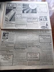 Cumhuriyet Gazetesi - 2 Şubat 1950 - ne hürriyeti yazan Nadir Nadi Başmakale - hidrojen bombası için 5 devlet arasında bir toplantı yapılacak - meclis tüm kiraları serbest bırakmadı - Yaşar Doğu Pakistan Büyükelçisi bir arada fotoğraf - Yaşar Doğu üst üste 4 pehlivanı yendi - Türkiye Dışişleri Bakanı Necmettin Sadak Marshall planı idarecisi hoffman'la görüştü - gelir vergisi tatbikatı - Missouri zırhlısı dün yüzdürüldü fotoğraf - ilk meclisi mebusan reisi Ahmet Rıza Beyin hatıraları yazı dizisi - Rommel'in esrarı yazı dizisi - tabanca yazan Burhan Felek - Ölüme Doğru yazan Agatha Christie yazı dizisi - 5 parmaklı canavar filmi bu akşam Lale sinemasında - uçuruma doğru filmi şarkılar Safiye Ayla Taksim sinemasında - Muzaffer Tema - Çevrenkov Bulgar başbakanı oldu - İstanbul Ankara Radyosu programı - İstanbul belediyesi şehir tiyatroları dram kısmında tebeşir dairesi komedi kısmında Kayseri gülleri - Odeon mağazaları - Golden Çikletleri - sürpriz gömlekleri -Devletin 2 milyar kusur borcu