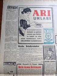 Cumhuriyet Gazetesi - 2 Şubat 1950 - ne hürriyeti yazan Nadir Nadi Başmakale - hidrojen bombası için 5 devlet arasında bir toplantı yapılacak - meclis tüm kiraları serbest bırakmadı - Yaşar Doğu Pakistan Büyükelçisi bir arada fotoğraf - Yaşar Doğu üst üste 4 pehlivanı yendi - Türkiye Dışişleri Bakanı Necmettin Sadak Marshall planı idarecisi hoffman'la görüştü - gelir vergisi tatbikatı - Missouri zırhlısı dün yüzdürüldü fotoğraf - ilk meclisi mebusan reisi Ahmet Rıza Beyin hatıraları yazı dizisi - Rommel'in esrarı yazı dizisi - tabanca yazan Burhan Felek - Ölüme Doğru yazan Agatha Christie yazı dizisi - 5 parmaklı canavar filmi bu akşam Lale sinemasında - uçuruma doğru filmi şarkılar Safiye Ayla Taksim sinemasında - Muzaffer Tema - Çevrenkov Bulgar başbakanı oldu - İstanbul Ankara Radyosu programı - İstanbul belediyesi şehir tiyatroları dram kısmında tebeşir dairesi komedi kısmında Kayseri gülleri - Odeon mağazaları - Golden Çikletleri - sürpriz gömlekleri -Devletin 2 milyar kusur borcu