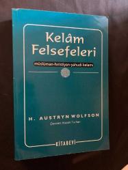 Kelâm Felsefeleri Müslüman Hıristiyan Yahudi Kelâmı