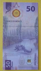 MEKSİKA=2023  50 Pesos  P-New 50  Commemorative   POLYMER   ÇİL'