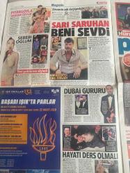 HÜRRİYET GAZETESİ DOĞUM GÜNÜ HEDİYESİ - 10 ŞUBAT 2019 - Burak Yılmaz-Sener Şen-Türkan Şoray-Bensu Soral-Ayşe Arman-Beril Koncagül-Erdoğan Alemdar-Berat Albayrak-Ece Binay-Müjdat Gezen-Kıvanç Tatlıtuğ-Yılmaz Erdoğan-Enis Arıkan-Alphan Ataman-Ahmet Hakan-Suat Kaya-Şenol Güneş-Fatih Terim-Mustafa Cengiz-Shinji Kagawa-Samet Aybaba-Burak’ın gecesi-Sinemaya Şener Bey’le dönerim-Ahım şahım güzelliğim yok-9 yıllık esaret-Ailemizin sporu snooker-Temel askerlik 1 ay oluyor-Helallik çağrısı-Ders alalım kimse ağlamasın-Taksim’de yeni AKM 700 günde bitecek-İstanbul’a old city modeli-24 saat açık belediye geliyor-Piyangoyla sınanan evlilik-Sebeği oğlum-Yeni şarkılarını söyledi-Sarı Saruhan beni sevdi-Adana şivesi onu zorladı-Dubai gururu-Hayatı ders olmalı-Üçüncü bahar-Ortalıkta ben çok güzelim falan diye dolaşmıyorum ahım şahım bir güzelliğim yok-Kendimi geliştirmem gerektiğini biliyorum-Kocam hayatımdaki en yakın arkadaşım-Çizim yapmak benim terapim-Sinemaya ancak Şener Bey’le dönerim-