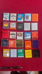 Avrupa/Amerika 25 adet kibrit lot  **DOLUDUR**