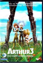 Arthur 3 İki Dünyanın Savaşı ( Animasyon - Türkçe Dublaj ) ( SIFIR ÜRÜN - AMBALAJINDA ) DVD