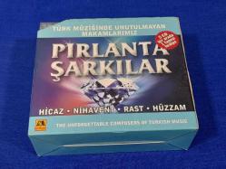 PIRLANTA ŞARKILAR HİCAZ NİHAVENT RAST HÜZZAM MÜZİK CD  ( 5 CD BOX )