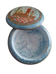 El Boyama Yunan Mitolojik Figürlü Kutu