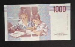 İtalya 1000 Lire 1990 ÇİL KAĞIT PARA