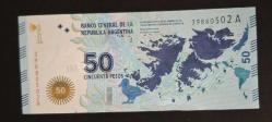 Arjantin 50 Pesos ÇİL KAĞIT PARA