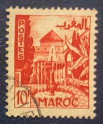 1949.TARİHİ YERLER.FAS (MAROC)TEK PUL   DAMGALI RESİMDEKİ ÜRÜN