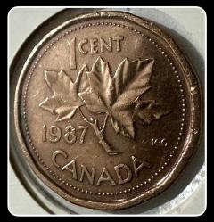 1987 - 1 Cent Kanada (YBMK1)