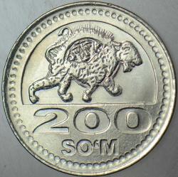 ÖZBEKİSTAN 200 SOM 2018 ÇİL(-) KONDİSYON.