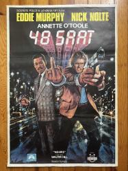 48 Saat (1982) – Eddie Murphy, Nick Nolte – Orijinal Film Afişi