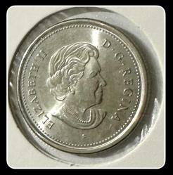 2004 - 25 CENT KANADA  “HAŞHAŞ ÇİÇEĞİ HATIRA PARASI” YBMK25H