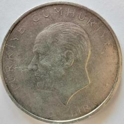 TÜRKİYE  1960   10 LİRA   GÜMÜŞ  15   GRAM  HATIRA   27 Mayıs 1960 Devrimi