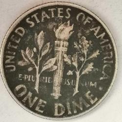 AMERİKA  1964    1  DIME  GÜMÜŞ 2,5 GRAM