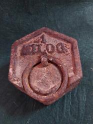 OSMANLI DÖNEMİ Dirhem (Osmanlı Dönemi 1880-1890 - ağırlık. 1 kg. )
