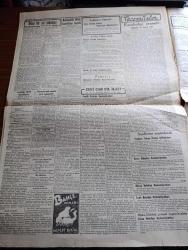 Cumhuriyet Gazetesi - 10 Ağustos 1948 - Bir Yıl dönümü yazan Nadir Nadi Başmakale - Moskova'da yapılan Çetin pazarlıklar - harabeler arasında yaşayan Aç Berlin halkı fotoğraf - okuyucularımıza Londra radyosundan iki hitabe - Jale Günay ve Haluk durukal dün akşam Londra radyosunda konuştular fotoğraf - milli takım oyuncularımızdan Şükrü Gülesin Bülent Eken ve Ali Özdemir fotoğraf - güreşçilerimiz namına para toplayanlar - Londra olimpiyatları'ndan gelen son resimler - Londra'da dünkü bisiklet ve atçılık müsabakalarının neticeleri - Türk Amerikan dostluğu Korgeneral Zeki Doğan'ın mühim demeci - Toprak işleri tapu ve iskan müdürlükleri birleşiyor - Karadeniz halkının %80'i veremli - penisilin ile tedavide yeni bir merhale yazan doktor Kemal Saraçoğlu - Dar Yol yazan Peride Celal Yazı Dizisi - spor ve politika yazan Burhan Felek - Celal Bayar Çanakkale ilçelerinde - Zeki Can Çil İlacı - bugünkü radyo programı - BSA motosikletleri - Bulmaca - Seiberling kamyon lastiği - Filistin'de çarpışma