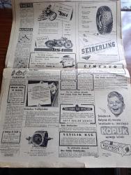 Cumhuriyet Gazetesi - 10 Ağustos 1948 - Bir Yıl dönümü yazan Nadir Nadi Başmakale - Moskova'da yapılan Çetin pazarlıklar - harabeler arasında yaşayan Aç Berlin halkı fotoğraf - okuyucularımıza Londra radyosundan iki hitabe - Jale Günay ve Haluk durukal dün akşam Londra radyosunda konuştular fotoğraf - milli takım oyuncularımızdan Şükrü Gülesin Bülent Eken ve Ali Özdemir fotoğraf - güreşçilerimiz namına para toplayanlar - Londra olimpiyatları'ndan gelen son resimler - Londra'da dünkü bisiklet ve atçılık müsabakalarının neticeleri - Türk Amerikan dostluğu Korgeneral Zeki Doğan'ın mühim demeci - Toprak işleri tapu ve iskan müdürlükleri birleşiyor - Karadeniz halkının %80'i veremli - penisilin ile tedavide yeni bir merhale yazan doktor Kemal Saraçoğlu - Dar Yol yazan Peride Celal Yazı Dizisi - spor ve politika yazan Burhan Felek - Celal Bayar Çanakkale ilçelerinde - Zeki Can Çil İlacı - bugünkü radyo programı - BSA motosikletleri - Bulmaca - Seiberling kamyon lastiği - Filistin'de çarpışma