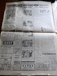 Cumhuriyet Gazetesi - 16 Ekim 1956 - Ortadoğu'da yeni bir buhran patlak verdi - Şemsettin Günaltay alaşehir'de konuşturulmuyor - Amerika'da cumhuriyetçilerin namzedi ve bugünkü Cumhurbaşkanı Eisenhower hususi treni ile seçim kampanyasında fotoğraf - Güzel Sanatlar akademisi ve teknik okulda dün derslere başlandı fotoğraf - İzmir'de 25 firmayı iflası doğru sürükleyen spekülasyoncular - İzmir'deki müttefik Hava Kuvvetleri karargahının Üçüncü yıldönümü fotoğraf - atomla işleyen ilk ticaret gemisi yapılıyor -  Don Camillo'nun küçük alemi yazan Qureschi resimler Ali Ulvi Yazı Dizisi - Akbank yıl sonu büyük çekilişi - konuşmak konuşabilmek yazan Burhan Felek - 250.000 parya Budist oldu - Fransızlar da Atatürk filmi yapmak istiyorlar - kadın moda köşesi - yeni devlet tahvilleri dün satışa çıkarıldı - dünya güzellik kraliçesi yarışmasında Türk güzeli finale kalamadı - yeni bir Türk operası Van Gogh - Eşfak Aykaç milli kadroyu açıkladı - Turgay Şeren Metin Oktay Lefter küçükandonyadis fotoğraf