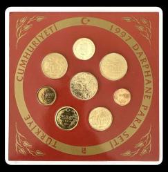 1997 Yılı DARPHANE TEDAVÜL PARA SETİ “ÇİL” (Basım 7586 Adet) DRPSET997