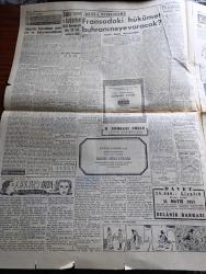 Cumhuriyet Gazetesi - 30 Mayıs 1957 - Başbakan Adnan Menderes Dün bağdat'a gitti - Çiçekdağın Kırşehir'e bağlanması isteniyor  - birleşik Amerika silahsızlanma planını NATO'ya açıklıyor - Ceza infaz sistemini değiştiren teklif - Fethin 504. Yıldönümü dün törenle kutlandı - Ulubatlı Hasan'ın Zafer bayrağını çektiği burcun önünde fetih şehitlerinin ruhu taziz ediliyor fotoğraf - Alman sanayicisi Alfred Krupp İzmir vapurunu inşa edecek - Bütün Dünyanın bilmesi lazım gelen hakikatler 8 röportajı yapan Ömer Sami Coşar yazı dizisi - Kırkıncı Oda Yazan Peride Celal Yazı Dizisi - milli korunmada Dün 12 kişi mahkum oldu - İzmir bölgesinde pars ve kaplan avı yasak edildi - fıkralar yazan Burhan Felek - Celal Bayar Amerikan Büyükelçisi Fletcher Warren'i kabul etti - Fütuhat yollarından geriye yazan Behçet Kemal Çağlar yazı dizisi - Alman Güzeli Kornelya Bebek Gazinosunda - Sema İçli Necla Tatlıses Faruk Akel Orkestrasi Bebek Gazinosunda - dünya güreş şampiyonasına 2 gün kaldı - Vefalı Özcan