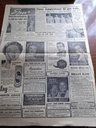 Cumhuriyet Gazetesi - 30 Mayıs 1957 - Başbakan Adnan Menderes Dün bağdat'a gitti - Çiçekdağın Kırşehir'e bağlanması isteniyor  - birleşik Amerika silahsızlanma planını NATO'ya açıklıyor - Ceza infaz sistemini değiştiren teklif - Fethin 504. Yıldönümü dün törenle kutlandı - Ulubatlı Hasan'ın Zafer bayrağını çektiği burcun önünde fetih şehitlerinin ruhu taziz ediliyor fotoğraf - Alman sanayicisi Alfred Krupp İzmir vapurunu inşa edecek - Bütün Dünyanın bilmesi lazım gelen hakikatler 8 röportajı yapan Ömer Sami Coşar yazı dizisi - Kırkıncı Oda Yazan Peride Celal Yazı Dizisi - milli korunmada Dün 12 kişi mahkum oldu - İzmir bölgesinde pars ve kaplan avı yasak edildi - fıkralar yazan Burhan Felek - Celal Bayar Amerikan Büyükelçisi Fletcher Warren'i kabul etti - Fütuhat yollarından geriye yazan Behçet Kemal Çağlar yazı dizisi - Alman Güzeli Kornelya Bebek Gazinosunda - Sema İçli Necla Tatlıses Faruk Akel Orkestrasi Bebek Gazinosunda - dünya güreş şampiyonasına 2 gün kaldı - Vefalı Özcan