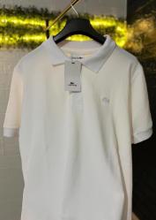 Antika - Lacoste Beyaz Polo Yaka T-Shirt Vintage L Beden - kitantik - kitaLog