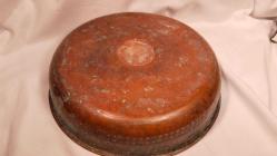 BAKIR HAMAM TASI 1950 Lİ YILLAR EL EMEĞİ DÖVME BAKIR HAMAM TASI 185