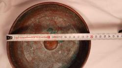 BAKIR HAMAM TASI 1950 Lİ YILLAR EL EMEĞİ DÖVME BAKIR HAMAM TASI 185