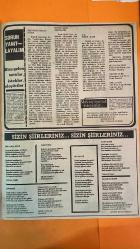YILDIZ MAGAZİN, SİNEMA, MÜZİK, TELEVİZYON VE GENÇLİK DERGİSİ, GAZETESİ - 4 ARALIK 1983 SAYI: 287 BANU ALKAN - BULUT ARAS - HÜLYA IŞIL - İBRAHİM TATLISES - TARIK AKAN - FARUK PEKER - ZERRİN ÖZER - KEMAL EGESAN - CENGİZ ACAR - ARZU AYTUN - HAYAL ONUR - ÇETİN İZZET ÖZKAYA - NEVZAT AKMAZ - AHMET ATAŞ - A MENDERES ŞAPÇI - OSMAN GÖRÜR - HÜSEYİN KURT - PERVİN YEKPER - MÜCAHİT HOŞ - KEMAL TANRIVERDİ - HAŞİM SERER - ŞÜKRAN KOÇ - ALİ GÜRER - NEJAT YAKAR - RAMAZAN YENER - BERRİN TUNCEL - KEMAL YAR - ATİLLA CANİK - METİN TUNCEL - HİKMET ARSLAN - TALAT AYHAN - YAŞAR SOLAK - HALUK AKSOY - SEYFETTİN ÖZCAN - SADRİ CANER - DERGİ TAM DEĞİLDİR - YALNIZCA 8 SAYFA