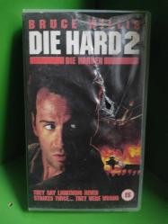DIE HARD 2, Orjinal Dilinde VHS Video Kaset