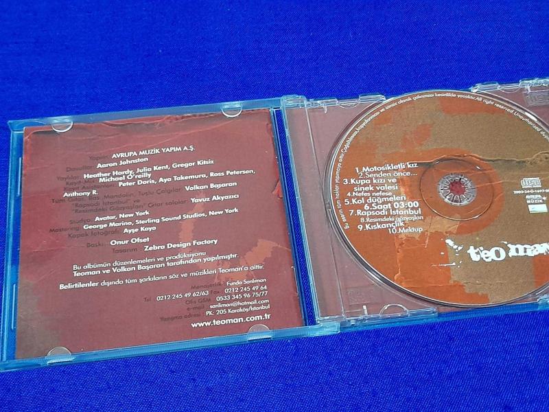 TEOMAN TEO MAN MÜZİK CD - Efemera - kitantik | #11642508000647