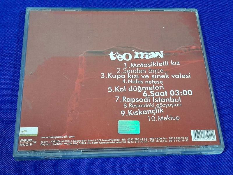 TEOMAN TEO MAN MÜZİK CD - Efemera - kitantik | #11642508000647
