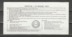TÜRKİYE KEMALİST YAZARLAR VE SANATÇILAR DERNEĞİ 1994 EŞYA PİYANGOSU