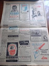 Cumhuriyet Gazetesi - 30 Ocak 1950 - 500. Fetih yılı Ve Fatih Abidesi yazan Abidin Daver Başmakale - Demokrat Parti ve CHP Ege'de seçim mücadelesine başladı - Demokrat Parti başkanı Bayar İzmir'de hilli Uran da Manisa'da Dün birer Nutuk söylediler fotoğraf - Edirne şilebi dün Manş denizinde battı fotoğraf - Güney İran'da şiddetli bir yer sarsıntısı oldu - Kızıl Çin lideri Mao müşkül durumda - Mao Tse Tung ile Stalin Moskova'da bolçay tiyatrosunun locasında yan yana otururlarken fotoğraf - Yaşar Doğu Bağdat'ta - Çorum ve Füruzan  vapurları çarpıştılar - Enver Hoca fotoğraf - İlk meclisi mebusan reisi Ahmet Rıza Beyin hatıraları yazı dizisi - şeytanın kudreti bu akşam Atlas sinemasında - intikam filmi İpek sinemasında - Cemil Sait Barlas tütün ve balık mevzuu üzerinde bir konuşma yaptı - mason derneği Kongresi - Rusyada Yahudi düşmanlığı - Galatasaray yeni bir rekor yaptı - ölüme doğru yazan Agatha Christie yazı dizisi - büyükada'da dün yapılan kır koşusu - düşünen makinelerin kabiliyeti