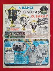 Galatasaray, Fenerbahçe, Beşiktaş Kupaları Paylaştı - Bursaspor - 19 Haziran 1975 - Tercüman İnci Spor Gazetesi - Sayı: 197
