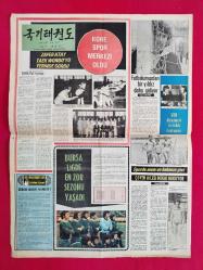 Galatasaray, Fenerbahçe, Beşiktaş Kupaları Paylaştı - Bursaspor - 19 Haziran 1975 - Tercüman İnci Spor Gazetesi - Sayı: 197