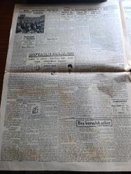 Cumhuriyet Gazetesi - 16 Mayıs 1941 - Yeni Avrupa nizamı hakkında yazan Yunus Nadi Başmakale - Şehinşah pehlevinin doğum günleri Dün Ankara'da ve İstanbul'da büyük merasim yapıldı - Vali Lütfi Kırdar ve bayan Kırdar dost İran general konsolosluğundaki resmi kabulde fotoğraf - Almanya üzerinde yapılan son bombardımanlarda kullanıldığı tahmin edilen Uçan Kale isimli 4 motorlu Tayyare fotoğraf - 16 Mart faciası - korkunç hava akınları düellosu hamburg'da müthiş yangınlar çıktı - benzine karıştırılacak ispirto nispeti - Suriye ve Lübnan'da karışıklıklar - Şam ve beyrut'ta çarpışmalar oldu - 5 günlük kanlı taarruzdan sonra cepheye giden Mussolini roma'ya geri döndü fotoğraf - tam sayfa renkli Habeşistan haritası - Debrasta Markosta bir İtalyan mukavemeti bekleniyor - Cenova'nın bombardımanı - Haftanın Şakaları Yazan Burhan Felek - küçük Hikaye beş kuruşluk şeker yazan Leman Ahıskal - Kızıl Vazo Yazan Peride Celal  - Yıldırım harbini karşılamak için Amerika İngiltere'ye 99 harp gemisi