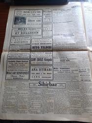 Cumhuriyet Gazetesi - 16 Mayıs 1941 - Yeni Avrupa nizamı hakkında yazan Yunus Nadi Başmakale - Şehinşah pehlevinin doğum günleri Dün Ankara'da ve İstanbul'da büyük merasim yapıldı - Vali Lütfi Kırdar ve bayan Kırdar dost İran general konsolosluğundaki resmi kabulde fotoğraf - Almanya üzerinde yapılan son bombardımanlarda kullanıldığı tahmin edilen Uçan Kale isimli 4 motorlu Tayyare fotoğraf - 16 Mart faciası - korkunç hava akınları düellosu hamburg'da müthiş yangınlar çıktı - benzine karıştırılacak ispirto nispeti - Suriye ve Lübnan'da karışıklıklar - Şam ve beyrut'ta çarpışmalar oldu - 5 günlük kanlı taarruzdan sonra cepheye giden Mussolini roma'ya geri döndü fotoğraf - tam sayfa renkli Habeşistan haritası - Debrasta Markosta bir İtalyan mukavemeti bekleniyor - Cenova'nın bombardımanı - Haftanın Şakaları Yazan Burhan Felek - küçük Hikaye beş kuruşluk şeker yazan Leman Ahıskal - Kızıl Vazo Yazan Peride Celal  - Yıldırım harbini karşılamak için Amerika İngiltere'ye 99 harp gemisi