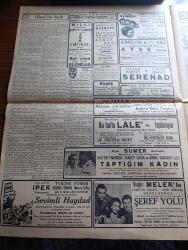 Cumhuriyet Gazetesi - 7 Nisan 1940 - fedakarlıkta müsavat yazan Nadir Nadi Başmakale - ham madde sıkıntısı çeken meşhur Alman Krupp fabrikasının görünüşü - Almanya'nın mukadderatı Hitler Ordu erkanıyla  temas ederek kati kararlar verecek - İngiliz orduları başkumandanı general İronside teftiş esnasında fotoğraf - Fenerbahçe altay'ı mağlup etti fotoğraf - İzmir'de Galatasaray Altınordu'ya yeniledi - Beşiktaş Muhafızgücüne kaybetti - Ticaret vekili Nazmi Topçoğlu Dün İstanbul'a geldi - Japonya'nın kararı Almanya Vladivostok limanını  üs yapamayacak - sağlık bahisleri yazan doktor Rusçuklu hakkı - İş Bankası'nın Londra şubesi  - felsefe fakültesi talebesinin beş çayı fotoğraf - tatarcık yazan Halide Edip eleştirisi Agah Sırrı Levent - Şeref yolu filmi Bugün Melek sinemasında - Shirley Temple Sokak Kızı Saray sinemasında - pazardan pazara Server Bedi - aşk ve macera romanı ilk ve son yazan Esat Mahmut Karakurt - haftalık radyo programı -  Rabia Abdülhamit ve Cemile Ali kristalde