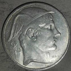 BELÇİKA 1948  50 FRANK  GÜMÜŞ  12,5  GRAM